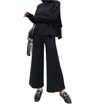 Knitted Sweater & Pants Set